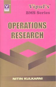 OPERATIONS RESEARCH- TYBMS- SEMESTER VI